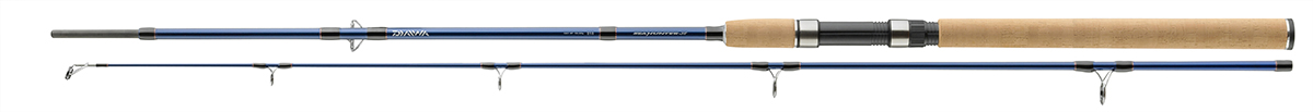 Спиннинг штекерный Daiwa Seahunter X, 2,4 м, 100-200 г010-01199-23 Спиннинг штекерный Daiwa Seahunter X, 2,4 м, 100-200 г010-01199-23Seahunter X мощное джиговое удилище, оснащенное мягкой вершинкой,которая позволяет сократить сходы рыбы во время подсечки.Идеальный выбор для ловли в Балтийском и Северном морях, а такжев качестве облегченного удилища для рыбалки в Норвегии и Исландии.