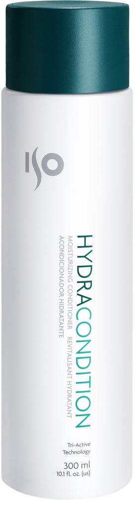 ISO Hydra Condition - Увлажняющий кондиционер, 300 млFS-00897 ISO Hydra Condition - Увлажняющий кондиционер, 300 млFS-00897Эластичный, кремообразный легковесный, с приятным запахом. Хорошо смывается водой.Интенсивно увлажняет – за счет глицерина, а хлорид бегентримониума – помогает удерживать влагу в волосах. Закрывает и сглаживает кутикулу, содержит максимальное количество восстанавливающих и лечебных компонентов. При этом обеспечивает баланс между увлажнением и объемом – не перегружает волосы! Содержит UV-фильтры.Результат: Гладкие, здоровые, шелковистые, напитанные влагой, блестящие волосы, увлажненные и сохранившие объем.Секреты применения: Второй шаг для эффективного увлажнения! Если держать на волосах 5 минут при воздействии тепла – эффект питающей маски. Можно использовать как крем увлажняющий для рук. А если запечатать руки в целлофан или одеть перчатки – как эффективную маску для кожи рук. При воздействии дополнительного тепла проникает глубже в структуру волоса.