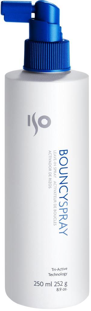 ISO Bouncy Spray - Восстанавливающий спрей для вьющихся волос, 250 млFS-00103 ISO Bouncy Spray - Восстанавливающий спрей для вьющихся волос, 250 млFS-00103Легкая консистенция, быстросохнущая формула, гибкая и долговременная фиксация. Равномерно распыляется по волосам. Не оставляет налета. Эксклюзивная технология «упругих завитков» придает энергию локонам, разделяет на пряди. Фиксирует форму даже в условиях повышенной влажности. Идеален для создания хрустящих, жестких локонов. Многофункциональное средство – дает самые разнообразные возможности для воплощения фантазий по стайлингу.Результат: Хрустящие, блестящие локоны, объемные волосы, зафиксированная прическа, защищенная от влажности.Секреты применения: Четвертый шаг для создания прекрасных локонов! Для прикорневого объема на любых волосах (для этого приподнять волосы и нанести на прикорневую зону, уложить феном). Можно использовать как фиксирующий жидкий лак для волос.