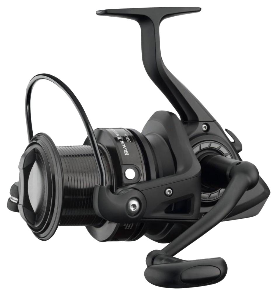 Катушка безынерционная Daiwa Black Widow 5000LDA54117 Катушка безынерционная Daiwa Black Widow 5000LDA54117Бренд BLACK WIDOW теперь представлен не только в сериипопулярных удилищ, но и в новой линии катушек с бейтранером.Точная регулировка механизма бейтранера позволяет значительнорасширить сферу использования катушек. Вы можете с успехомловить как карпа, так и угря и судака. Катушки BLACK WIDOW BRсозданы по высоким японским производственным стандартам иотличаются великолепным соотношением цены и качества.