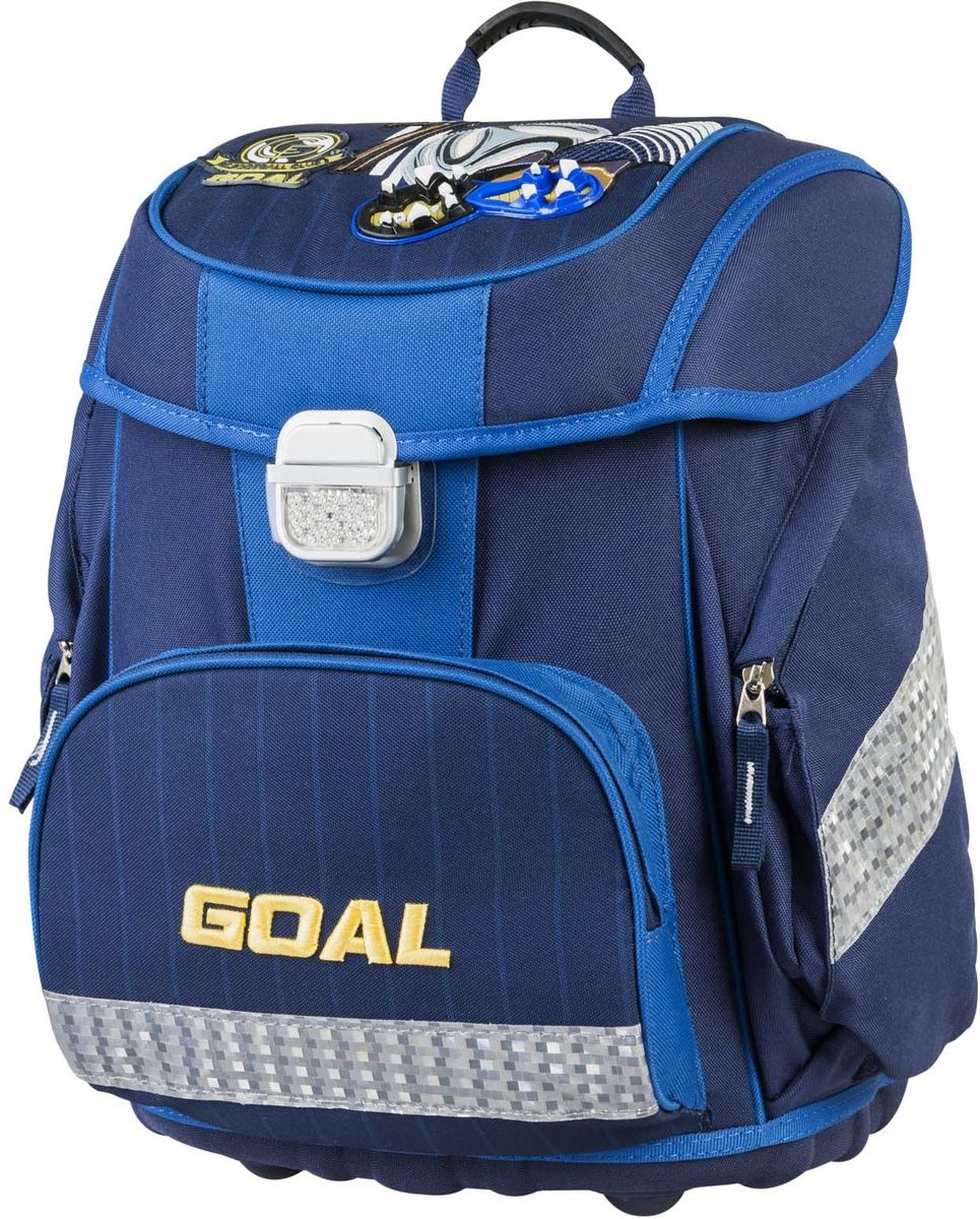 Target Collection Ранец школьный цвета FC Real Madrid 1732672523WD Target Collection Ранец школьный цвета FC Real Madrid 1732672523WDДетский рюкзак бренда «Target Collection» имеет яркий рисунок и изготовлен из современных, прочных материалов. Техническими особенностями рюкзака (портфелей) «Target Collection» является система «Flexiball» (поясничная поддержка), которая оптимально адаптирована для ребенка. Ведь самое главное, чтобы ребенок имел правильную осанку во время переноски портфеля. Система «Flexiball» является новшеством в промышленности, она правильно распределяет вес мешка, автоматически подстраивается под ребенка и поэтому обеспечивает идеальное положение для поясничной поддержки. Во время прогулки, система «Flexiball» движется вместе с ребенком, за счет гибкого материала уменьшает нагрузку при ходьбе. Портфель имеет форму куба, пригодную для учащихся начальных классов. Плечевые лямки можно отрегулировать для каждого ребенка индивидуально, поэтому получается что он «растет» вместе с ребенком. Лямки содержат вентиляционные отверстия и тем самым имеют возможность дышать. Они дополнительно оснащены ЭКО-пеной, которая делает ношение портфеля более комфортным для ребёнка.