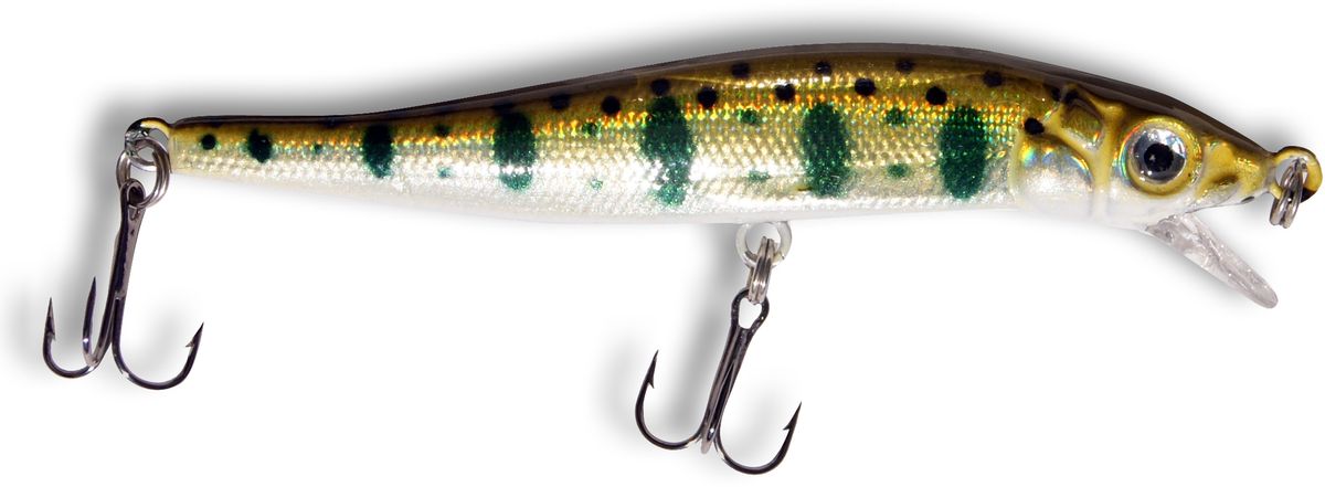 Воблер SWD Classic Minnow 80SS, цвет: золотистый, серебристый, зеленый, 6 г, 0,5-1 м4271825 Воблер SWD Classic Minnow 80SS, цвет: золотистый, серебристый, зеленый, 6 г, 0,5-1 м4271825Воблер SWD CLASSIC MINNOWСистема дальнего заброса с перекатывающимися шариками, также создающими шумовой эффект; Длина - 80 м м;Вес -6г;Акция - суспендер;Заглубление 0,5-1,0;Цвет - 11;Крючки - тройные №10- 2шт.
