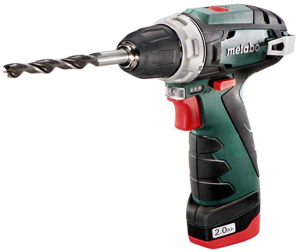 Аккумуляторный винтоверт Metabo PowerMaxx BS BasicWTID03 Аккумуляторный винтоверт Metabo PowerMaxx BS BasicWTID03Легкая и компактная дрель-винтоверт - укороченная конструкция для универсального применения.Шпиндель с внутренним шестигранником для насадок винтоверта, позволяющий работать без сверлильного патронаВстроенная подсветка для освещения рабочего места, с практичным крючком для ношения на ремне, с фиксацией справа или слева без инструментовПрактичный индикатор мощности для контроля степени зарядки аккумулятораНапряжение аккумуляторного блока 10.8 VЕмкость аккумуляторного блока 2 Ah