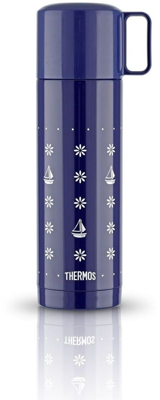 Термос Thermos, цвет: синий, 0,5 л. FEJ-50367742 Термос Thermos, цвет: синий, 0,5 л. FEJ-50367742В термосе FEJ-503 очень удачно сочетаются конструктивные особенности чашки-крышки и пробки кнопочного типа.Чашку очень удобно держать как детям, так и прелестным дамам, поскольку именно для них эта модель будет наиболее привлекательна. Пробкаоткидывается одним нажатием руки благодаря встроенной пружине.Объем: 500 мл.