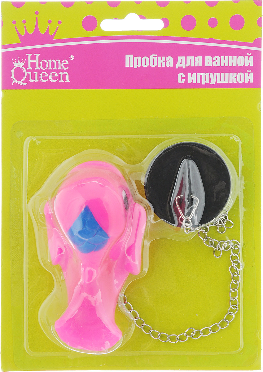 Пробка для ванны Home Queen Дельфин, цвет: розовый68/5/1 Пробка для ванны Home Queen Дельфин, цвет: розовый68/5/1Пробка для ванны Home Queen Дельфин изготовлена из полипропилена. Пробка оснащена цепочкой, наконце которой располагается забавная игрушка. Потянув за игрушку, вы легко вытащите пробку изванны. Этот яркий аксессуар станет развлечением для вашего ребенка во время купания и приятнымдополнением к интерьеру ванной комнаты.Размер пробки: 4 х 4 х 1,5 см. Размер игрушки: 9 х 5 х 5 см.