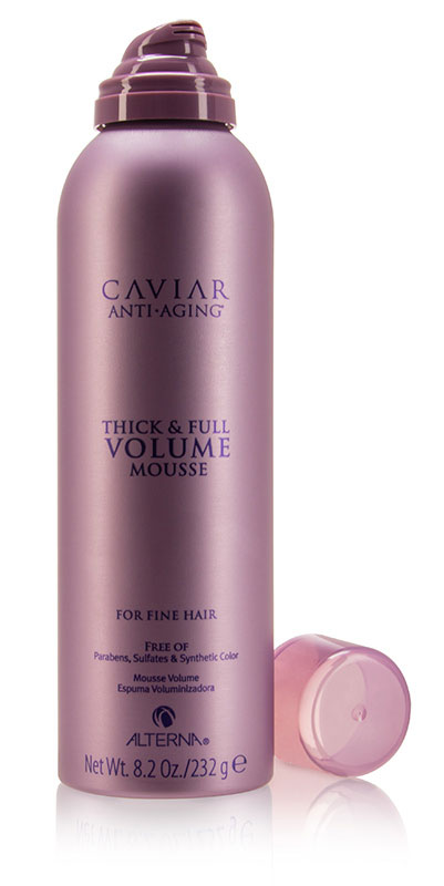 Alterna Caviar Anti-Aging Thick and Full Volume MoСШАse - Пена для создания объема и уплотнения волос 232 грSatin Hair 7 BR730MN Alterna Caviar Anti-Aging Thick and Full Volume MoСШАse - Пена для создания объема и уплотнения волос 232 грSatin Hair 7 BR730MNНевесомая ухаживающая пена уплотняет, делает сильнее ваши волосы и увеличивает их диаметр, что доказано клинически. Ваши волосы выглядят красивыми, становятся здоровыми и обретают умопомрачительный объем.