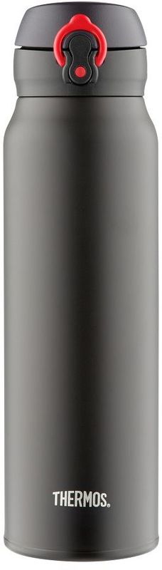 Термос Thermos, цвет: черный, 750 мл. JNL-752934673 Термос Thermos, цвет: черный, 750 мл. JNL-752934673Термос Thermos это суперлегкий и супертонкий термос, выполненный из стали.У термоса имеется фиксатор от случайного открытия, крышка откидывается полностью и фиксируется.Объем: 750 мл.