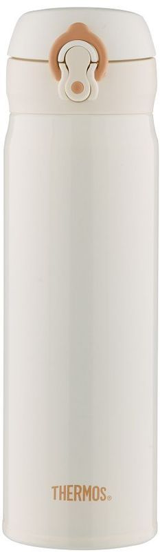 Термос Thermos, цвет: белый, 500 мл. JNL-502VT-1520(SR) Термос Thermos, цвет: белый, 500 мл. JNL-502VT-1520(SR)Термос JNL-502 это суперлегкий и супертонкий термос, выполненный из стали, он весит всего 210 г.У термоса имеется фиксатор от случайного открытия, крышка откидывается полностью и фиксируется.Объем: 500 мл.