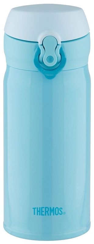 Термос Thermos, цвет: голубой, 350 мл. JNL-352935496 Термос Thermos, цвет: голубой, 350 мл. JNL-352935496Термос JNL-352 это суперлегкий и супертонкий термос, выполненный из стали, он весит всего 175 г.У термоса имеется фиксатор от случайного открытия, крышка откидывается полностью и фиксируется. Он также подходит для автомобильных держателей.Объем: 350 мл.