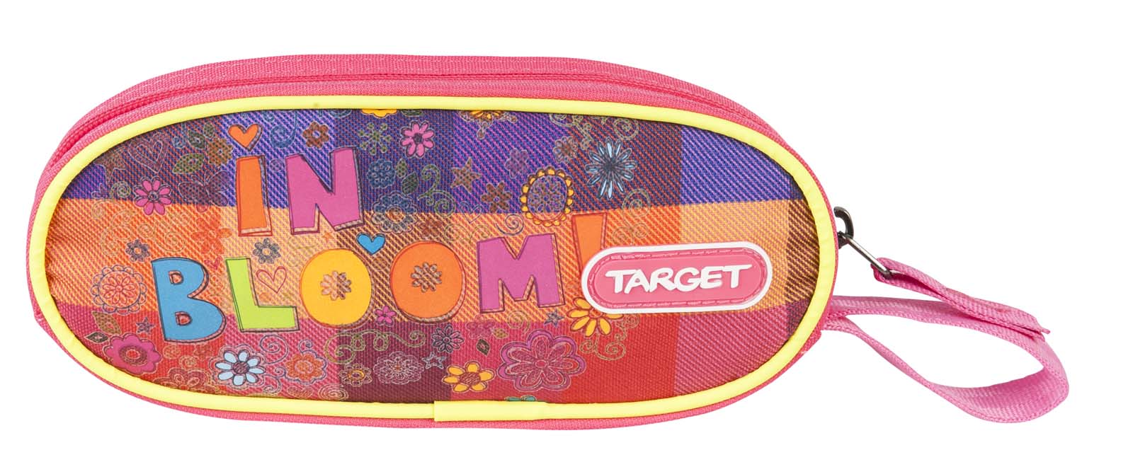 Target Collection Пенал Цветение72523WD Target Collection Пенал Цветение72523WDПенал овальный школьный. Без наполнения. Размер: 21 x 9 x 4 см. Материал: Полиэстер. Предназначен для школьников 6-16 лет. Застежка-молния.