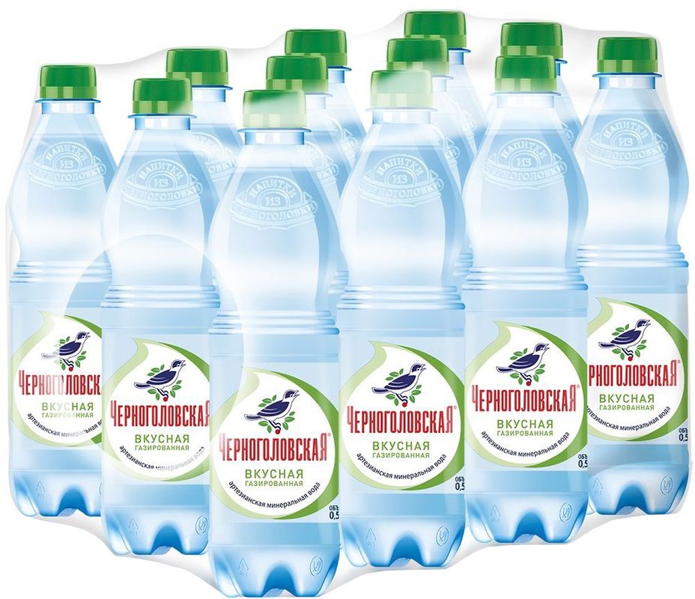 Черноголовская вкусная артезианская минеральная газированная вода 12 шт по 0,5 л101246 Черноголовская вкусная артезианская минеральная газированная вода 12 шт по 0,5 л101246Черноголовская вкусная артезианская минеральная вода добывается из собственных артезианских скважин с глубины 105 м, расположенных в экологически чистой природной зоне Подмосковья в городе Черноголовка.Проходит только необходимые степени очистки, сохраняя природную структуру и состав минеральных веществ.Специалисты лаборатории осуществляют контроль характеристик воды из скважин ежедневно.С 2007 года поставляется в Управление делами президента, Совет Федерации, Государственную Думу, Управление делами губернатора московской области.