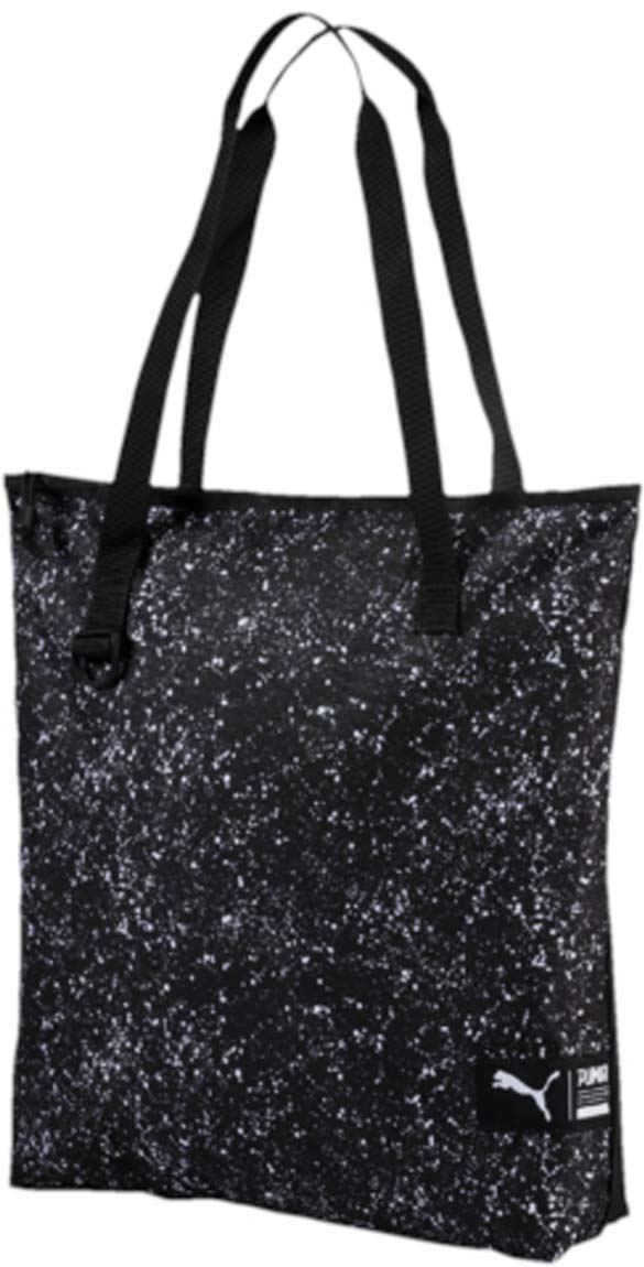 Сумка городская Puma Fundamentals Shopper Ii, цвет: черный. 074412014106черные Сумка городская Puma Fundamentals Shopper Ii, цвет: черный. 074412014106черныеУдобная вместительная сумка для ежедневных покупок, которую можно использовать и для ношения необходимых тебе аксессуаров для тренировок. Основное отделение на молнии, две тканевые ручки, карабин спереди, тканевый логотип бренда спереди.
