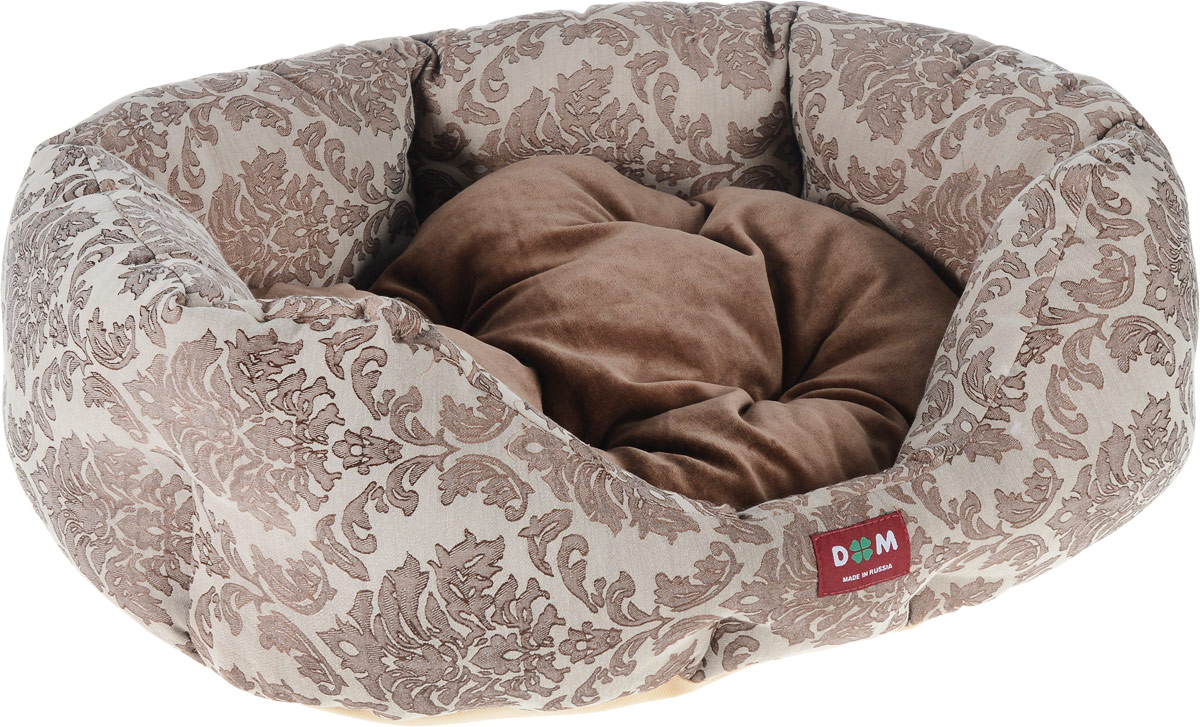 Лежак для животных Dogmoda Ампир, 58 x 52 x 22 см0120710 Лежак для животных Dogmoda Ампир, 58 x 52 x 22 см0120710Лежак для животных Dogmoda Ампир прекрасно подойдет для отдыха вашего домашнего питомца. Изделие выполнено из прочной ткани и снабжено высокими широкими бортиками и съемной мягкой подушкой. Наполнен лежак холлофайбером.Комфортный и уютный лежак обязательно понравится вашему питомцу, животное сможет там отдохнуть и выспаться.