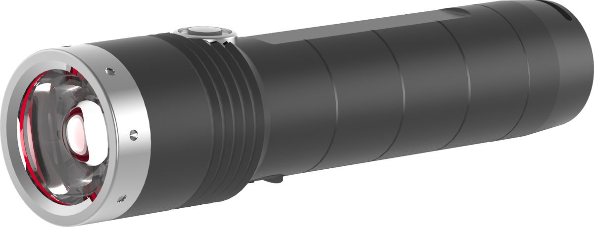 Фонарь LED Lenser MT10, с аккумулятором, цвет: черный. 500843KOCAc6009LED Фонарь LED Lenser MT10, с аккумулятором, цвет: черный. 500843KOCAc6009LEDАккумуляторный фонарь LED Lenser MT10 отлично пдойдет для использования в походах, на рыбалке или охоте. Он легкий и компактный, корпус выполнен из алюминия. Характеристики:- Инновационные системы – SLT (3 режима+стробоскоп);- AFS; - Быстрый фокус RF; - Световой поток- 1 000 лм;- Дальность – 180;- Время свечения в экономичном режиме - 144 часа; - 1 белый светодиод СREE - Xtreme LED; - Питание - 18650 Li-ion, 3.7V$- Мощность -3 400 mAh;- Перезаряжаемость 80% после 240 минут;- Индикатор зарядки батареи; - Защита от перегрева, от случайного включения.Длина - 128 мм. Вес - 156 г. В комплекте: USB-кабель, нейлоновый чехол, темляк, инструкция.