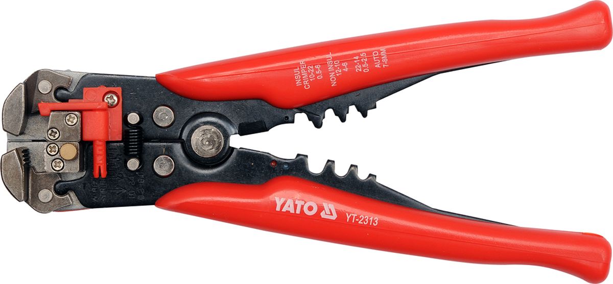Клещи для снятия изоляции Yato, 205 ммCA-3505 Клещи для снятия изоляции Yato, 205 ммCA-3505Клещи для снятия изоляции YATO, длига 205мм.