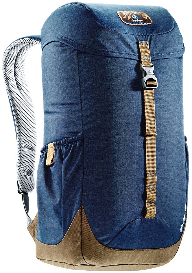Рюкзак Deuter Walker 16, цвет: коричневый, темно-синий, 16 л3810517_3608 Рюкзак Deuter Walker 16, цвет: коричневый, темно-синий, 16 л3810517_3608Компактный, спортивный рюкзак идеально подходит для людей, предпочитающих пешие прогулки. Система подвески AirComfort с великолепной вентиляцией и легкие материалы в конструкции делают рюкзак настолько удобными, что вы забудете, что у вас за спиной рюкзак.Особенности: Спинка Airstripes для великолепной вентиляции; Очень комфортные, эргономичные, с мягкими краями плечевые лямки; Отделение для документов; Карабин для ключей; Боковые карманы с эластичным, растягивающимся краем; Внутренний карман для ценных вещей (Walker 16 & 20). Размер рюкзака: 46 х 26 х 19.