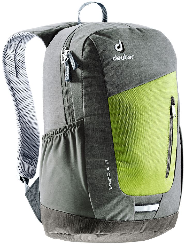 Рюкзак Deuter Daypacks StepOut 12, цвет: оливковый, серый, 12 л3810215_2418 Рюкзак Deuter Daypacks StepOut 12, цвет: оливковый, серый, 12 л3810215_2418Рюкзак Deuter Daypacks StepOut 12 - это новый удобный рюкзак для города с отделениями для документов. Особенности: Система спинки Airstripes; Плечевые лямки анатомической формы; Отделение для документов; Фронтальный карман на молнии со съемным карабином для ключей; Эластичные боковые карманы; Петля для фонарика безопасности. Размер рюкзака: 41 х 24 х 14 см.