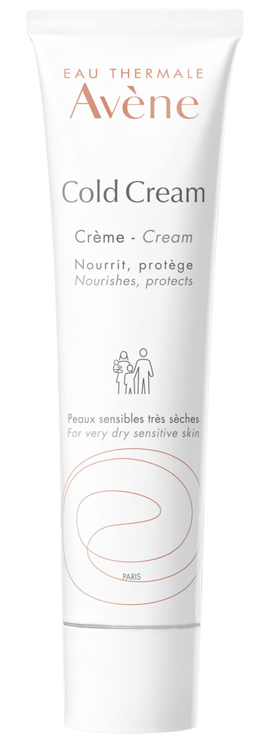 Avene Крем Cold-cream для лица 40 млC00273 Avene Крем Cold-cream для лица 40 млC00273Крем с очень насыщенной текстурой предназначен для ухода за сухой и очень сухой чувствительной кожей младенцев, детей и взрослых. Благодаря питательным свойствам белого пчелиного воска и успокаивающим, смягчающим свойствам Термальной воды Avene, крем восстанавливает гидролипидную мантию кожи, формируя защитный барьер от агрессивных факторов внешней среды.Легко впитывается, обеспечивая коже ощущение комфорта.