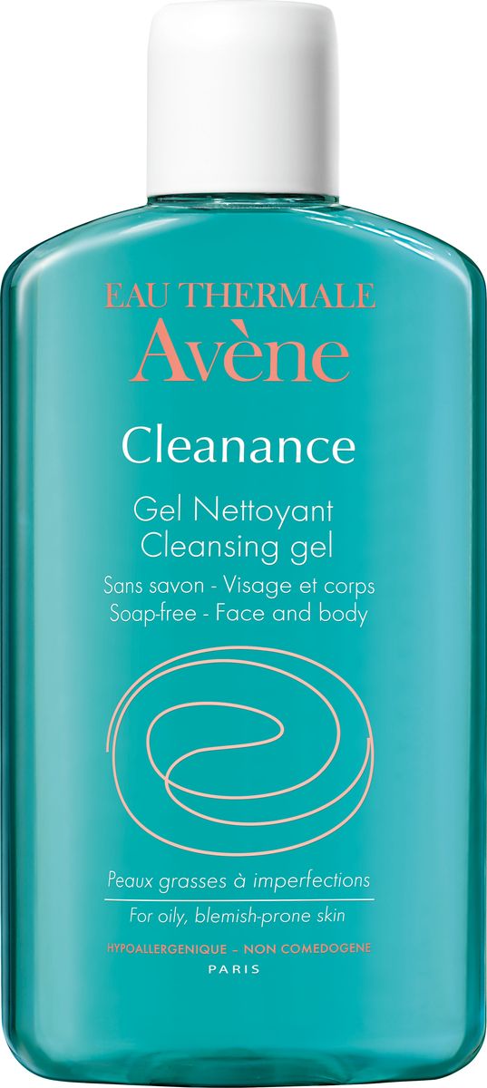 Avene Очищающий гель Сleanance для лица и тела 200 млFS-00897 Avene Очищающий гель Сleanance для лица и тела 200 млFS-00897Очищающий гель Cleanance без мыла мягко удаляет загрязнения с кожи и помогает уменьшить выработку себума благодаря Монолаурину*. Высокий процент содержания Термальной воды Avene в составе обеспечивает успокаивающее действие.Использование геля утром и вечером дарит коже ощущение свежести и чистоты.*Запатентованный компонент.