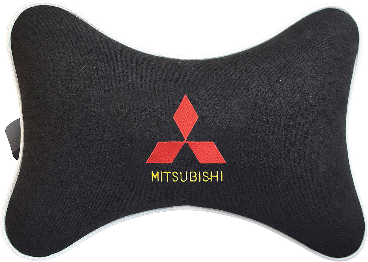 Подушка на подголовник Auto Premium Mitsubishi, цвет: черный. 37426GL-282 Подушка на подголовник Auto Premium Mitsubishi, цвет: черный. 37426GL-282Подушка на подголовник - это прежде всего лучший способ создать комфорт для шеи и головы во время пребывания в автомобильном кресле. Большинство штатных подголовников устроены так, что до них попросту не дотянуться. Данный аксессуар полностью решает эту проблему, создавая мягкую ортопедическою поддержку. Подушка крепится к сиденью, а это значит один раз поставил - и забыл.Меньше утомляемость - а следовательно выше внимание и концентрация на дороге.Одинакова удобна для пассажира и водителя.Подушка выполнена из велюра.