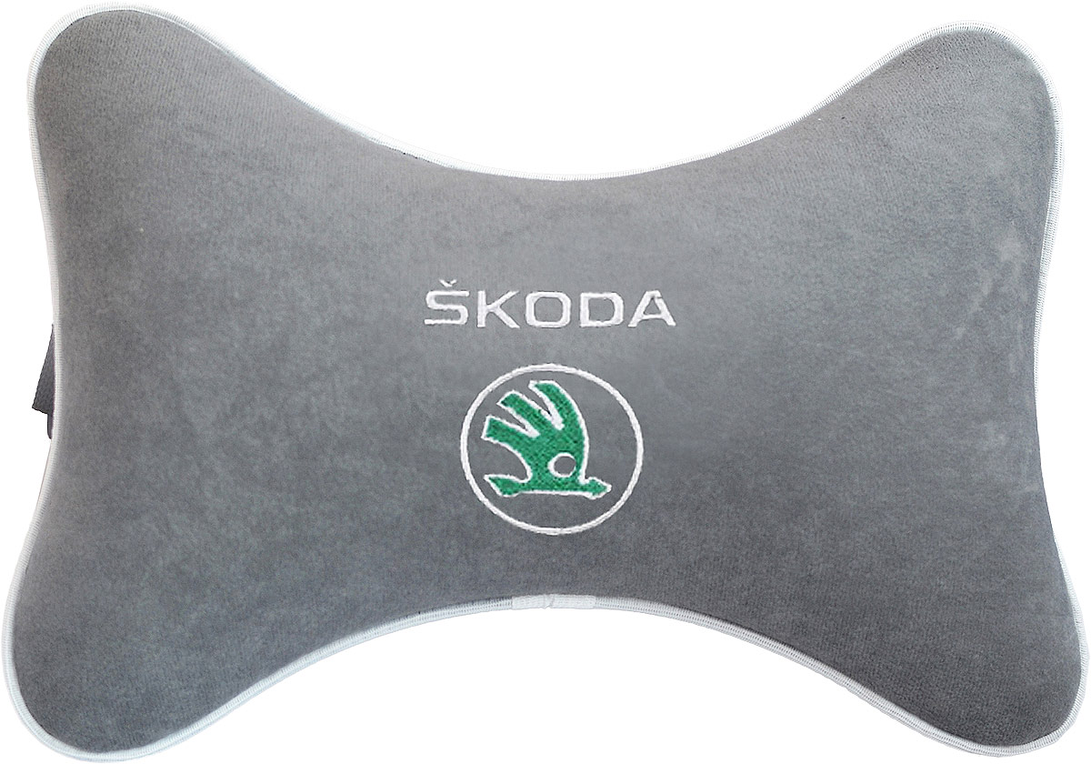 Подушка на подголовник Auto Premium Skoda, цвет: серый. 37452Ветерок 2ГФ Подушка на подголовник Auto Premium Skoda, цвет: серый. 37452Ветерок 2ГФПодушка на подголовник - это прежде всего лучший способ создать комфорт для шеи и головы во время пребывания в автомобильном кресле. Большинство штатных подголовников устроены так, что до них попросту не дотянуться. Данный аксессуар полностью решает эту проблему, создавая мягкую ортопедическою поддержку. Подушка крепится к сиденью, а это значит один раз поставил - и забыл.Меньше утомляемость - а следовательно выше внимание и концентрация на дороге.Одинакова удобна для пассажира и водителя.Подушка выполнена из велюра.