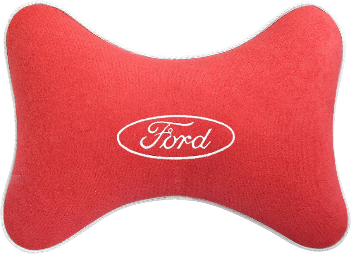 Подушка на подголовник Auto Premium Ford , цвет: красный. 37464GL-523 Подушка на подголовник Auto Premium Ford , цвет: красный. 37464GL-523Подушка на подголовник - это прежде всего лучший способ создать комфорт для шеи и головы во время пребывания в автомобильном кресле. Большинство штатных подголовников устроены так, что до них попросту не дотянуться. Данный аксессуар полностью решает эту проблему, создавая мягкую ортопедическою поддержку. Подушка крепится к сиденью, а это значит один раз поставил - и забыл.Меньше утомляемость - а следовательно выше внимание и концентрация на дороге.Одинакова удобна для пассажира и водителя.Подушка выполнена из велюра.