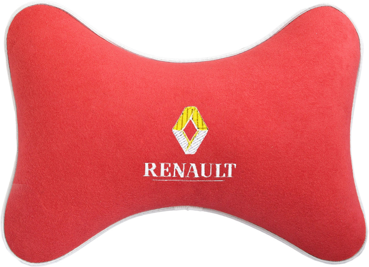 Подушка на подголовник Auto Premium Renault, цвет: красный. 3747037443 Подушка на подголовник Auto Premium Renault, цвет: красный. 3747037443Подушка на подголовник - это прежде всего лучший способ создать комфорт для шеи и головы во время пребывания в автомобильном кресле. Большинство штатных подголовников устроены так, что до них попросту не дотянуться. Данный аксессуар полностью решает эту проблему, создавая мягкую ортопедическою поддержку. Подушка крепится к сиденью, а это значит один раз поставил - и забыл.Меньше утомляемость - а следовательно выше внимание и концентрация на дороге.Одинакова удобна для пассажира и водителя.Подушка выполнена из велюра.