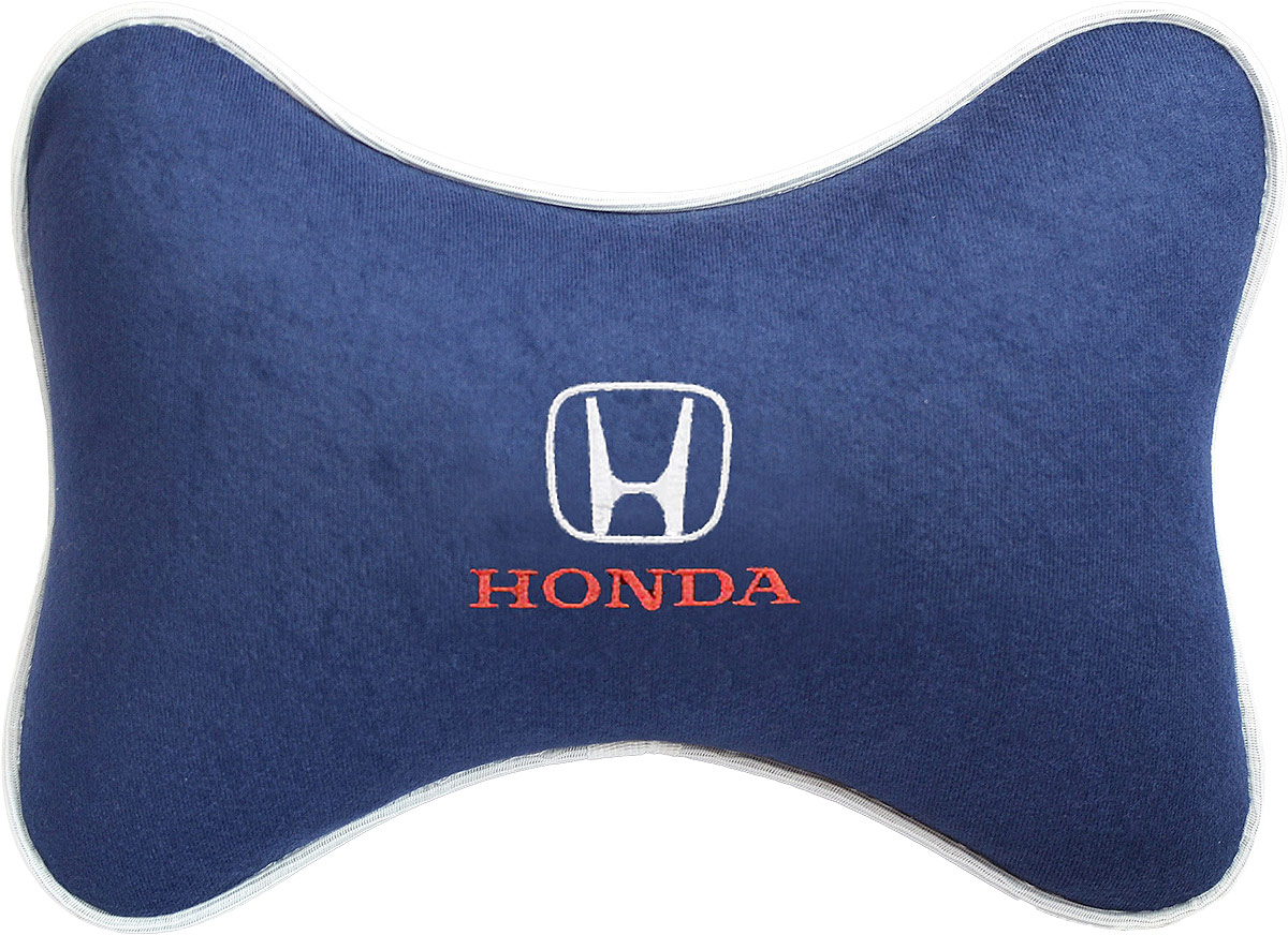Подушка на подголовник Auto Premium Honda, цвет: синий. 37481KGB GX-5RS Подушка на подголовник Auto Premium Honda, цвет: синий. 37481KGB GX-5RSПодушка на подголовник - это прежде всего лучший способ создать комфорт для шеи и головы во время пребывания в автомобильном кресле. Большинство штатных подголовников устроены так, что до них попросту не дотянуться. Данный аксессуар полностью решает эту проблему, создавая мягкую ортопедическою поддержку. Подушка крепится к сиденью, а это значит один раз поставил - и забыл.Меньше утомляемость - а следовательно выше внимание и концентрация на дороге.Одинакова удобна для пассажира и водителя.Подушка выполнена из велюра.