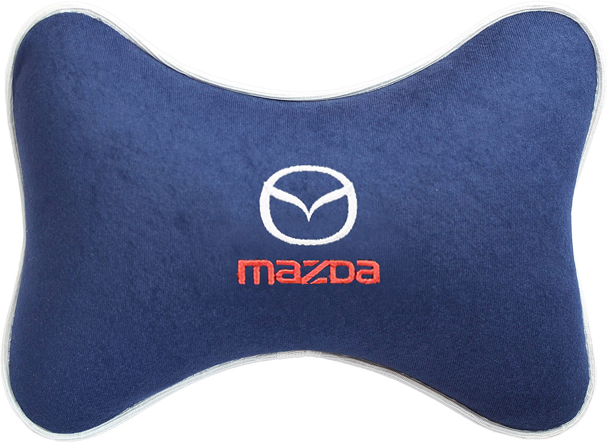 Подушка на подголовник Auto Premium Mazda, цвет: синий. 3748237482 Подушка на подголовник Auto Premium Mazda, цвет: синий. 3748237482Подушка на подголовник - это прежде всего лучший способ создать комфорт для шеи и головы во время пребывания в автомобильном кресле. Большинство штатных подголовников устроены так, что до них попросту не дотянуться. Данный аксессуар полностью решает эту проблему, создавая мягкую ортопедическою поддержку. Подушка крепится к сиденью, а это значит один раз поставил - и забыл.Меньше утомляемость - а следовательно выше внимание и концентрация на дороге.Одинакова удобна для пассажира и водителя.Подушка выполнена из велюра.
