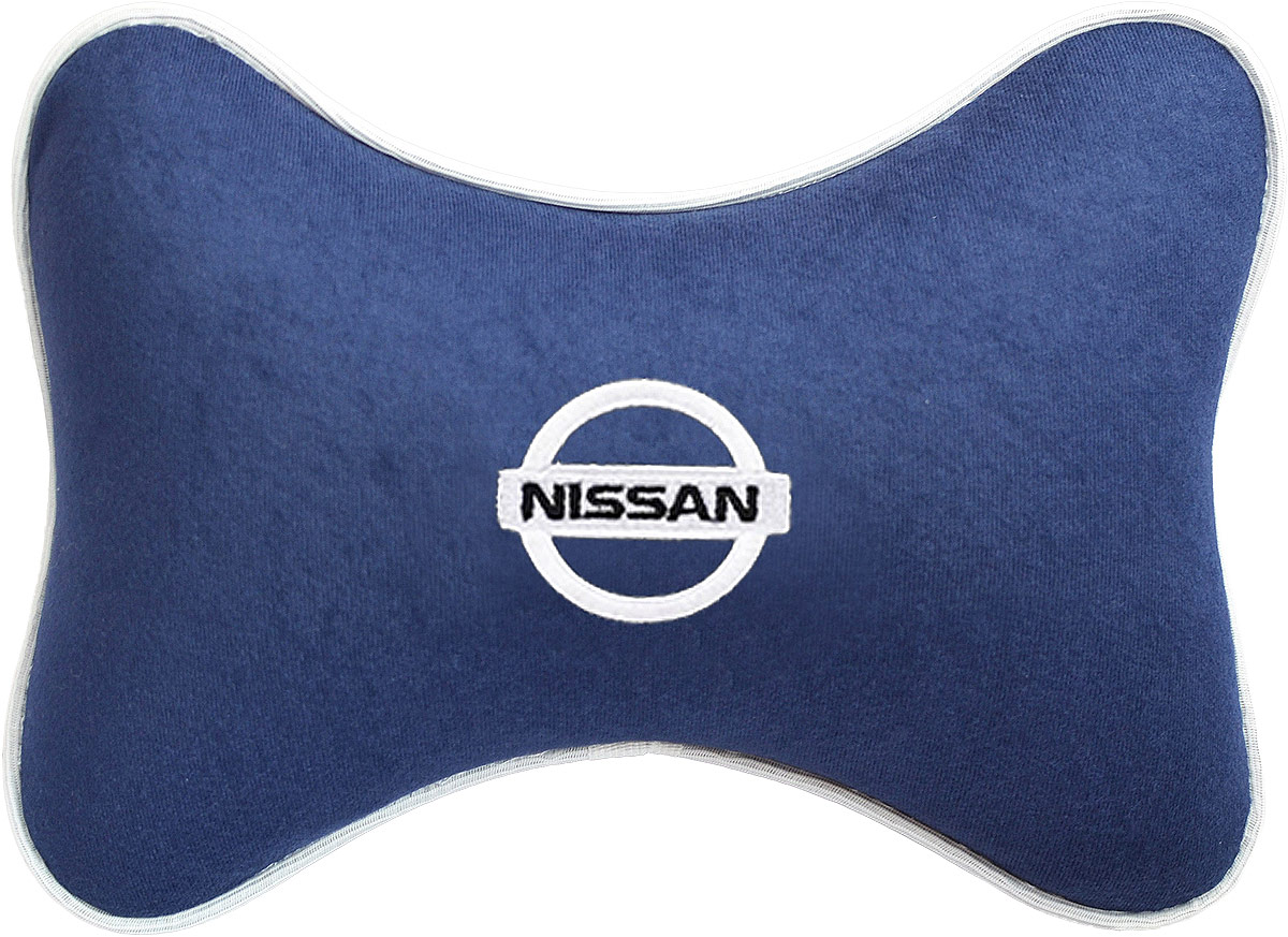 Подушка на подголовник Auto Premium Nissan, цвет: синий. 37483Auto-FACE Fox Подушка на подголовник Auto Premium Nissan, цвет: синий. 37483Auto-FACE FoxПодушка на подголовник - это прежде всего лучший способ создать комфорт для шеи и головы во время пребывания в автомобильном кресле. Большинство штатных подголовников устроены так, что до них попросту не дотянуться. Данный аксессуар полностью решает эту проблему, создавая мягкую ортопедическою поддержку. Подушка крепится к сиденью, а это значит один раз поставил - и забыл.Меньше утомляемость - а следовательно выше внимание и концентрация на дороге.Одинакова удобна для пассажира и водителя.Подушка выполнена из велюра.