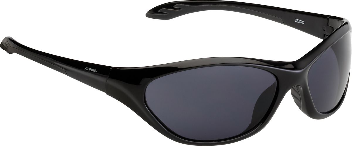Очки солнцезащитные Alpina Seico, цвет: черный, серый. 8444431BP-303 BK Очки солнцезащитные Alpina Seico, цвет: черный, серый. 8444431BP-303 BKДетские солнцезащитные очки Alpina Seico предназначены как для езды на велосипеде, так и для многих других видов спорта.Прорезиненная гибкая перегородка для носа обеспечивает надежную фиксацию, а высококачественные линзы с ударопрочным керамическим покрытием защищают от ультрафиолетового излучения. Степень защиты: S3.