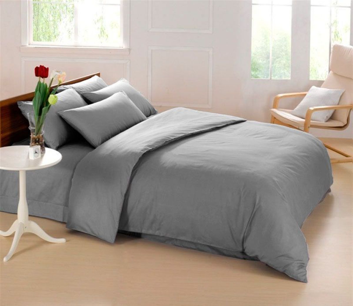 Комплект белья Sleep iX Perfection, семейный, наволочки 50х70, 70х70, цвет: серый391602 Комплект белья Sleep iX Perfection, семейный, наволочки 50х70, 70х70, цвет: серый391602Комплект белья Sleep iX Perfection выполнен из микрофреша (100% микрофибра). Микрофреш - это легкая, нежная и неприхотливая в уходе ткань.Комплект белья Sleep iX Perfection станет прекрасным подарком для родных и близких, отлично впишется в любой интерьер спальни.Размер пододеяльника: 150 х 220 см (2 шт).Тип застежки на пододеяльнике: молния (100 см).Размер простыни: 220 х 240 см.Размер наволочек: 70 х 70 см (2 шт) и 50 х 70 см (2 шт).