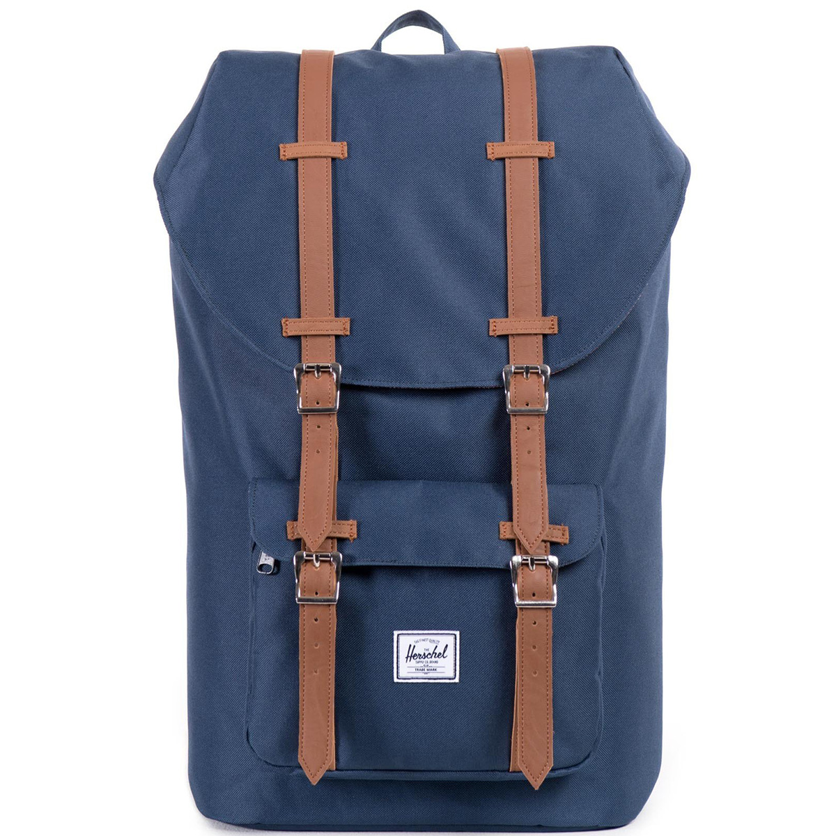 Рюкзак городской Herschel Little America (A/S), цвет: синий, светло-коричневый. 828432005932MABLSEH10001 Рюкзак городской Herschel Little America (A/S), цвет: синий, светло-коричневый. 828432005932MABLSEH10001Рюкзак Herschel Little America ™ одна из самых значимых моделей, соединяя классический альпинистский стиль с современной функциональностью. Для повседневного использования.