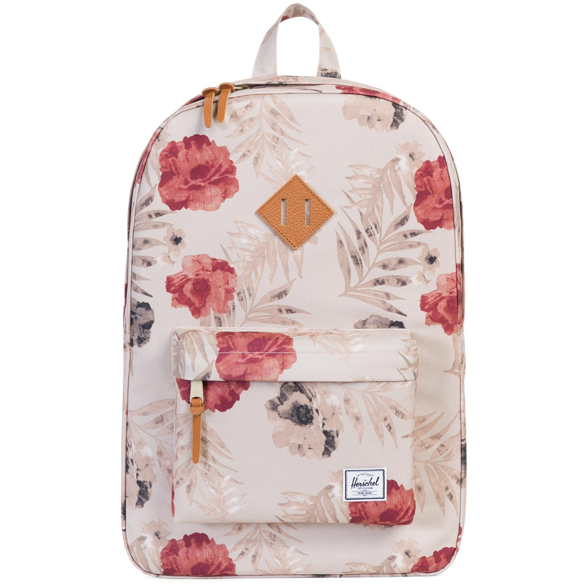 Рюкзак городской Herschel Heritage (A/S), цвет: бежевый, красный. 828432122738828432122738 Рюкзак городской Herschel Heritage (A/S), цвет: бежевый, красный. 828432122738828432122738Рюкзак Herschel Heritage целиком и полностью оправдывает свое название, выражая совершенство в лаконичных и идеальных линиях. Этот рюкзак создан для любых целей и поездок и отлично впишется в абсолютно любой стиль. Основное отделение закрывается на застежку-молнию. Внешняя сторона дополнена накладным карманом на застежке-молнии. Лямки регулируются, что позволяет менять положение рюкзака на спине.