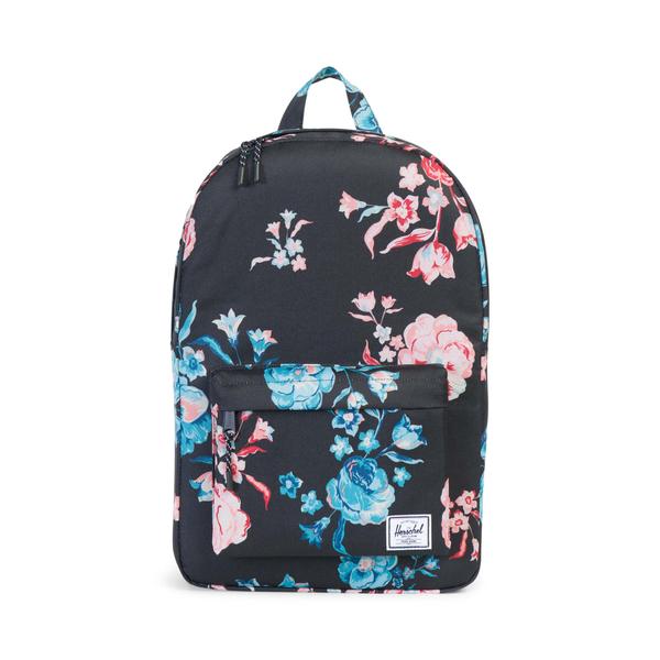 Рюкзак городской Herschel Classic Mid-Volume (A/S), цвет: черный, голубой. 828432123278Гризли Рюкзак городской Herschel Classic Mid-Volume (A/S), цвет: черный, голубой. 828432123278ГризлиРюкзак Herschel Classic Mid-Volume слегка уменьшенный вариант своего старшего собрата, призванный быть всегда актуальным дополнением городскому образу, не перегружая его благодаря средним габаритам.