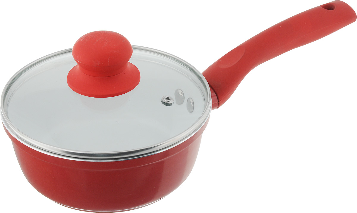 Ковш NaturePan Modern с крышкой, с керамическим антипригарным покрытием, 1 л391602 Ковш NaturePan Modern с крышкой, с керамическим антипригарным покрытием, 1 л391602Ковш NaturePan Modern выполнен из высококачественного алюминия и керамики. Пища в немполучается вкусной и полезной благодаря эксклюзивному натуральному и абсолютно безопасному антипригарному керамическому покрытию.Ковш оснащен индукционным дном, сделанным из литого алюминия.Ковш снабжен крышкой из алюминия и стекла с ненагревающейся ручкой. Крышка позволяет следить за процессом приготовления блюд без потери тепла, сохраняет аромат и вкус блюд. Жаропрочная ручка выполнена из бакелита.Ковш подходит для газовых, электрических, стеклокерамических, галогенных, индукционных плит. Разрешена ручная мойка.Диаметр ковша: 16 см. Объем ковша: 1 л.Высота стенки: 6,5, см. Длина ручки: 17 см.