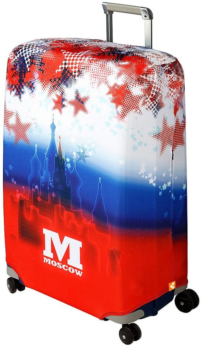 Чехол для чемодана Routemark Moscow, размер L/XL (75-85 см)95939-55 Чехол для чемодана Routemark Moscow, размер L/XL (75-85 см)95939-55Чехол Routemark подходит для больших чемоданов, высотой от 75 до 85 см (29-33 inch) (мерить от пола). Изготовлен из спандекса (240 г/2м) и имеет упрочнённые швы.Чехлы Routemark отличаются плотным материалом и наличием 2 специальных потайных молний для боковых ручек с двух сторон. Внизу чехла - молния трактор, дополнительная резинка с фастексом для лучшей усадки. У чехла есть красивая подарочная упаковка, которую приятно держать в руках, и отдельный аксессуар - мешочек, который можно использовать для разных других полезных мелочей (например, для хранения салфеток, денег, солнцезащитных очков, телефона, карты от номера и т.д.). У чехла стойкая сублимационная печать.Чехол можно стирать в стиральной машине.