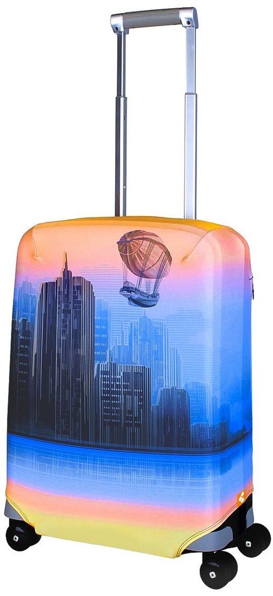 Чехол для чемодана Routemark Zeppeline, размер S (50-55 см)KSA-10347 Чехол для чемодана Routemark Zeppeline, размер S (50-55 см)KSA-10347Для чемоданов маленьких размеров, высотой от 50 до 55 см (19-21 inch) (мерить от пола). Плотность ткани - 240 г/кв.м, упрочнённые швы, 2 потайные молнии для боковых ручек с двух сторон. Внизу чехла - молния трактор, дополнительная резинка с фастексом для лучшей усадки. Стойкая сублимационная печать.