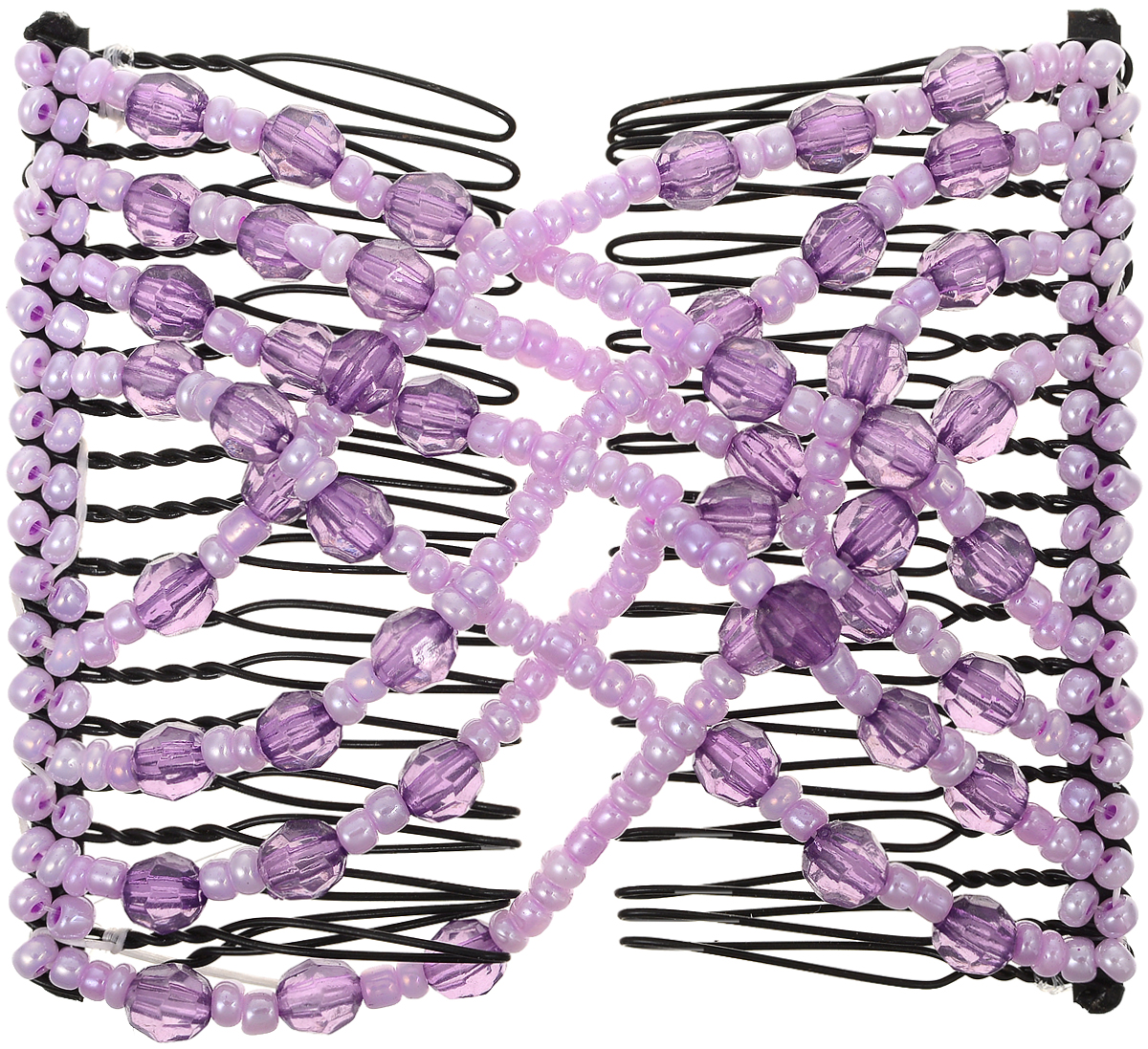 EZ-Combs Заколка Изи-Комбс, одинарная, цвет: сиреневый. ЗИО_шар с гранямиЗИО_с, шар с гранями EZ-Combs Заколка Изи-Комбс, одинарная, цвет: сиреневый. ЗИО_шар с гранямиЗИО_с, шар с гранямиУдобная и практичная EZ-Combs подходит для любого типа волос: тонких, жестких, вьющихся или прямых, и не наносит им никакого вреда. Заколка не мешает движениям головы и не создает дискомфорта, когда вы отдыхаете или управляете автомобилем. Каждый гребень имеет по 20 зубьев для надежной фиксации заколки на волосах! И даже во время бега и интенсивных тренировок в спортзале EZ-Combs не падает; она прочно фиксирует прическу, сохраняя укладку в первозданном виде.Небольшая и легкая заколка для волос EZ-Combs поместится в любой дамской сумочке, позволяя быстро и без особых усилий создавать неповторимые прически там, где вам это удобно. Гребень прекрасно сочетается с любой одеждой: будь это классический или спортивный стиль, завершая гармоничный облик современной леди. И неважно, какой образ жизни вы ведете, если у вас есть EZ-Combs, вы всегда будете выглядеть потрясающе.