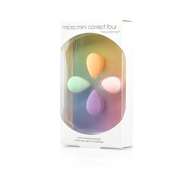 Спонжи Beautyblender micro.mini correct.four5010777139655 Спонжи Beautyblender micro.mini correct.four5010777139655Спонжи micro.mini correct.four от beautyblender имеют тот же размер, что и micro.mini, но окрашены в цвета корректирующих средств для более удобного использования. Предназначены для коррекции, также могут использоваться для контуринга и стробинга. Спонжи micro.mini correct.four изготовлены из того же эксклюзивного материала, что и спонжи beautyblender. Cпонжи micro.mini correct.four имеют структуру открытой ячейки, которая наполняется небольшим количеством воды, когда спонж смачивают. Благодаря этому косметическое средство остается на поверхности спонжа, а не поглощается им. Технология использования - увлажнить. сжать. нанести. Все спонжи beautyblender безлатексные и не имеют запаха. beautyblender - американский бренд, созданный голливудским визажистом Реа Энн Сильва, у которой за плечами более 20 лет работы в бьюти-индустрии. Поначалу beautyblender был тайным ингредиентом съемочных площадок, но после неоднократных побед в престижной бьюти-премии Allure Best of Beauty получил известность и признание во всем мире. Сегодня коллекция продуктов beautyblender включает спонжи, предназначенные для разных целей, очищающие средства и другие аксессуары для нанесения макияжа.