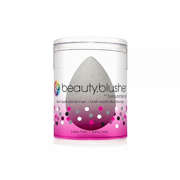 Спонж Beautyblender beauty.blusherMT0055 Спонж Beautyblender beauty.blusherMT0055Спонж beauty.blusher был от beautyblender создан специально для нанесения румян. Поможет избежать разводов и пятен, сохранит пальчики чистыми. Изготовлен из того же эксклюзивного материала, что и спонжи beautyblender. Несколько меньше в размере. Холодный серый цвет beauty.blusher подчеркивает оттенки румян. Cпонж beautyblender имеет структуру открытой ячейки, которая наполняется небольшим количеством воды, когда спонж смачивают. Благодаря этому косметическое средство остается на поверхности спонжа, а не поглощается им. Технология использования - увлажнить. сжать. нанести. Все спонжи beautyblender безлатексные и не имеют запаха. beautyblender - американский бренд, созданный голливудским визажистом Реа Энн Сильва, у которой за плечами более 20 лет работы в бьюти-индустрии. Поначалу beautyblender был тайным ингредиентом съемочных площадок, но после неоднократных побед в престижной бьюти-премии Allure Best of Beauty получил известность и признание во всем мире.