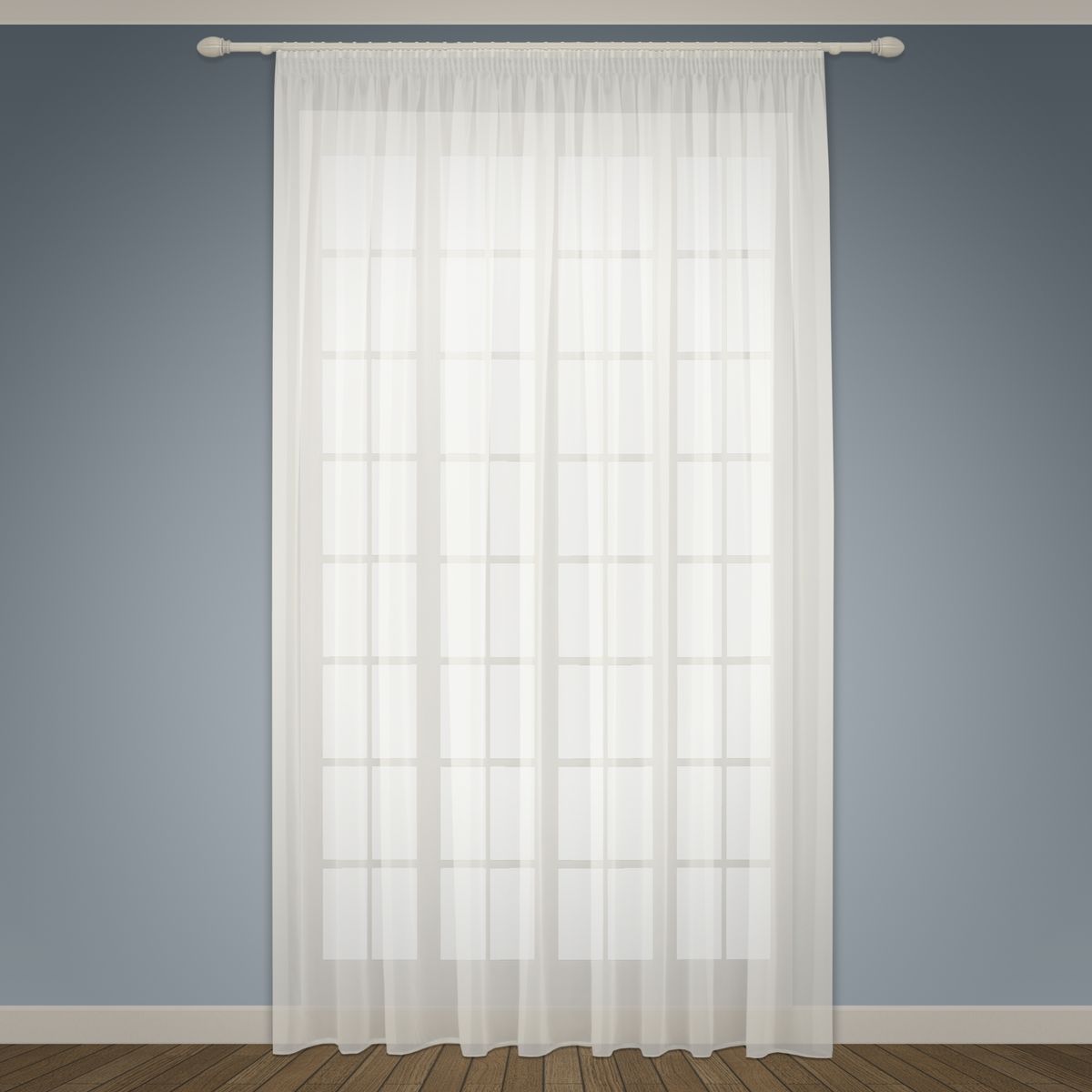 Тюль Sanpa Home Collection Аманда, на ленте, цвет: белый, высота 260 см956251325 Тюль Sanpa Home Collection Аманда, на ленте, цвет: белый, высота 260 см956251325Тюль Аманда нежного цвета в классическом однотонном исполнении изготовлен из ткани вуаль. Воздушная ткань привлечет к себе внимание и идеально оформит интерьер любого помещения. Ткань вуаль - это гладкая, тонкая, полупрозрачная ткань, изготавливаемая из хлопка, шерсти, шёлка или полиэстера путём полотняного переплетения нитей.Крепление к карнизу осуществляется при помощи вшитой шторной ленты.