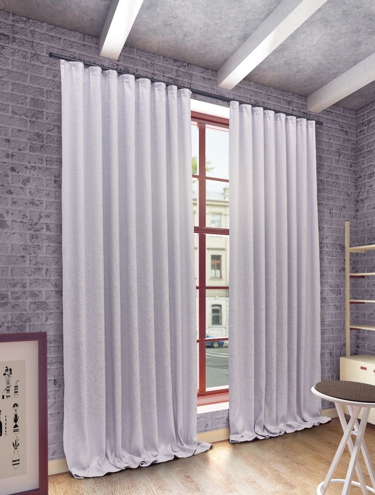 Штора Sanpa Home Collection Шерил, на ленте, цвет: серый, высота 270 см1004900000360 Штора Sanpa Home Collection Шерил, на ленте, цвет: серый, высота 270 см1004900000360Штора Шерил в классическом однотонном исполнении изготовлена из ткани жаккард.Жаккард - одна из дорогостоящих тканей, так как её производство трудозатратно. Своеобразный рельефный рисунок, который получается в результате сложного переплетения на плотной ткани, напоминает гобелен.Крепление к карнизу осуществляется при помощи вшитой шторной ленты.