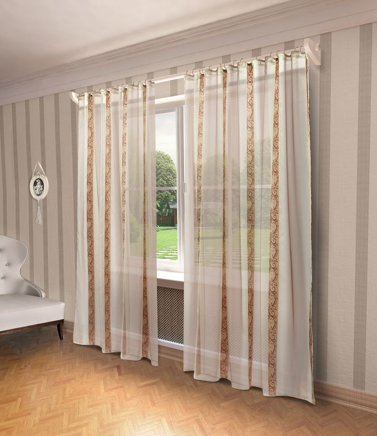 Тюль Sanpa Home Collection Бренда, на ленте, цвет: терракотовый, высота 280 смS03301004 Тюль Sanpa Home Collection Бренда, на ленте, цвет: терракотовый, высота 280 смS03301004Тюль Бренда нежного цвета изготовлена из ткани высококачественных материалов. Воздушная ткань привлечет к себе внимание и идеально оформит интерьер любого помещения. Крепление к карнизу осуществляется при помощи вшитой шторной ленты.