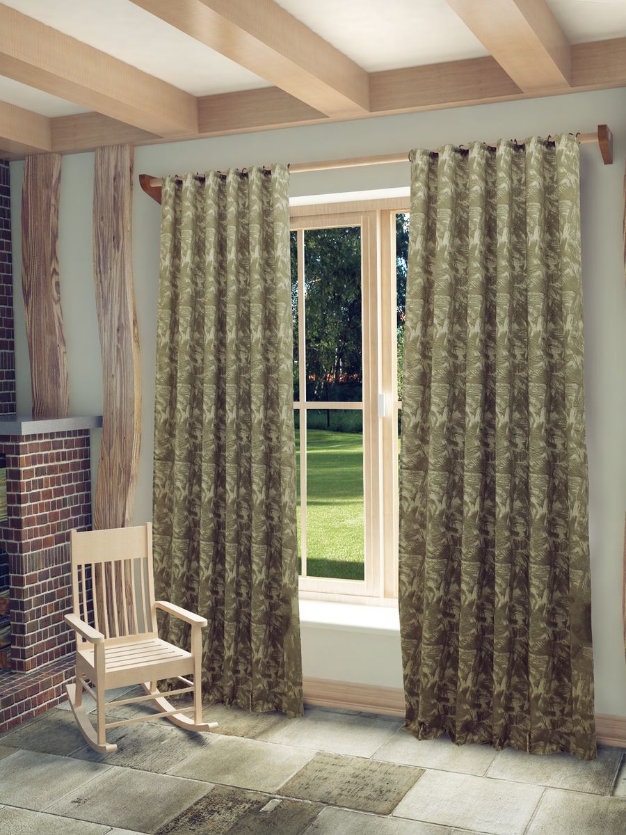 Штора Sanpa Home Collection Миа, на ленте, цвет: светло-серый, высота 260 смGC220/05 Штора Sanpa Home Collection Миа, на ленте, цвет: светло-серый, высота 260 смGC220/05Штора Миа с оригинальным узором изготовлена из ткани жаккард.Жаккард - одна из дорогостоящих тканей, так как её производство трудозатратно. Своеобразный рельефный рисунок, который получается в результате сложного переплетения на плотной ткани, напоминает гобелен.Крепление к карнизу осуществляется при помощи вшитой шторной ленты.