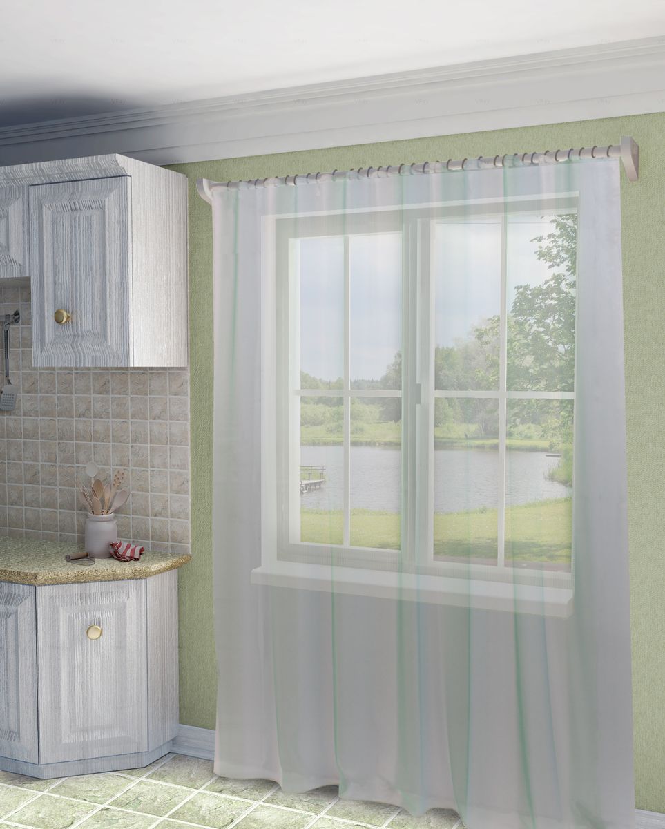Тюль Sanpa Home Collection Мери, на ленте, цвет: бирюзовый, высота 280 смSVC-300 Тюль Sanpa Home Collection Мери, на ленте, цвет: бирюзовый, высота 280 смSVC-300Тюль Мери нежного цвета изготовлена из высококачественно полуорганзы. Тюль сделает ваш интерьер более нежным, воздушным и невесомым. Можно драпировать окно только тюлью или только портьерами, но вместе они создают идеальную композицию. Мы рекомендуем под однотонные портьеры нейтральных тонов подбирать сложносочиненную тюль, с изысканной вышивкой и орнаментом, а под портьеры с рисунком или ярких тонов - выбирать тюль с минималистичным рисунком или вообще без него.Крепление к карнизу осуществляется при помощи вшитой шторной ленты.