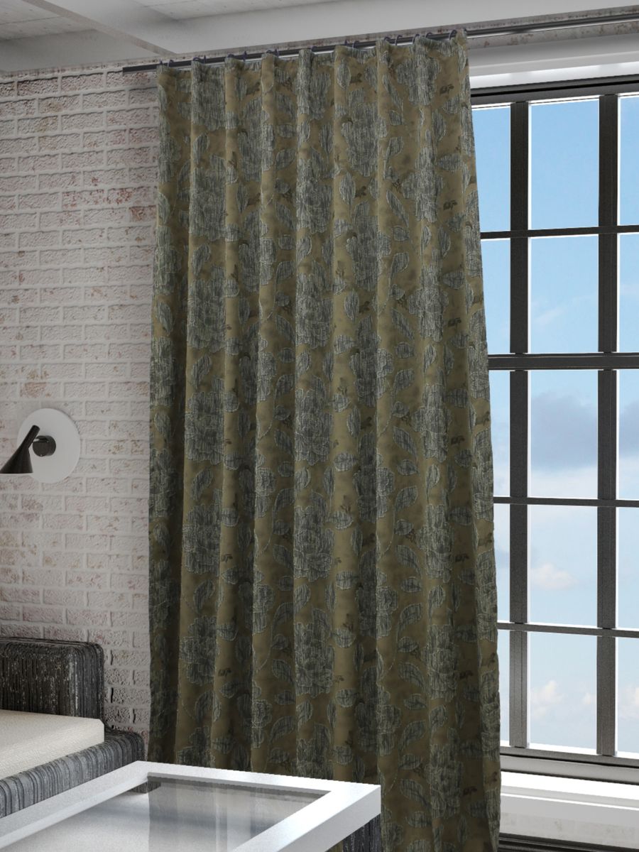 Штора Sanpa Home Collection Асанта, на ленте, цвет: серый, коричневый, высота 260 смS03301004 Штора Sanpa Home Collection Асанта, на ленте, цвет: серый, коричневый, высота 260 смS03301004Штора Асанта с оригинальным рисунком изготовлена из ткани жаккард.Жаккард - одна из дорогостоящих тканей, так как её производство трудозатратно. Своеобразный рельефный рисунок, который получается в результате сложного переплетения на плотной ткани, напоминает гобелен.Крепление к карнизу осуществляется при помощи вшитой шторной ленты.