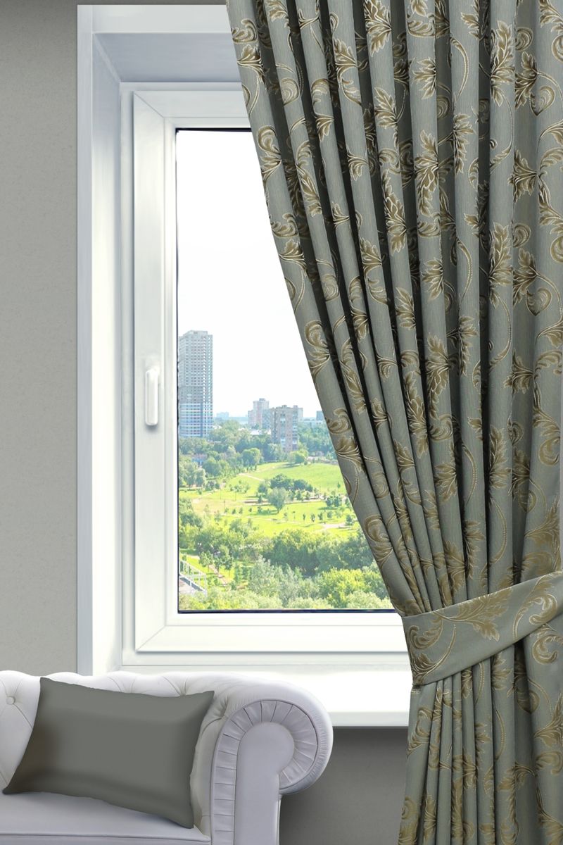 Комплект штор Sanpa Home Collection Дебора, на ленте, цвет: золотистый, бирюзовый, высота 260 смGC220/05 Комплект штор Sanpa Home Collection Дебора, на ленте, цвет: золотистый, бирюзовый, высота 260 смGC220/05Комплект штор Дебора, выполненный из жаккарда, великолепно украсит любое окно. Комплект состоит из двух штор и двух подхватов. Оригинальный рисунок и приятная цветовая гамма привлекут к себе внимание и органично впишутся в интерьер помещения. Этот комплект будет долгое время радовать вас и вашу семью!В комплект входит: Штора: 2 шт. Размер (Ш х В): 200 см х 260 см.Подхват: 2 шт.