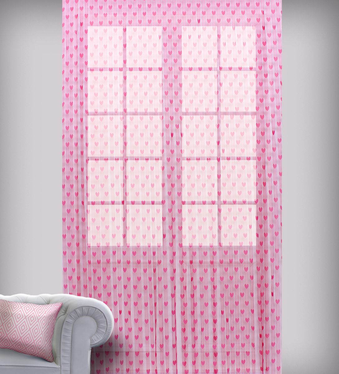 Штора нитяная Sanpa Home Collection, на ленте, цвет: розовый, высота 290 смSVC-300 Штора нитяная Sanpa Home Collection, на ленте, цвет: розовый, высота 290 смSVC-300Штора нитяная Sanpa Home Collection, выполненная из текстиля, подходит как для зонирования пространства, так и для декорации окна, как самостоятельное решение или дополнение к шторам. Такая штора великолепно дополнит интерьер вашего дома и станет отличным дизайнерским решением.
