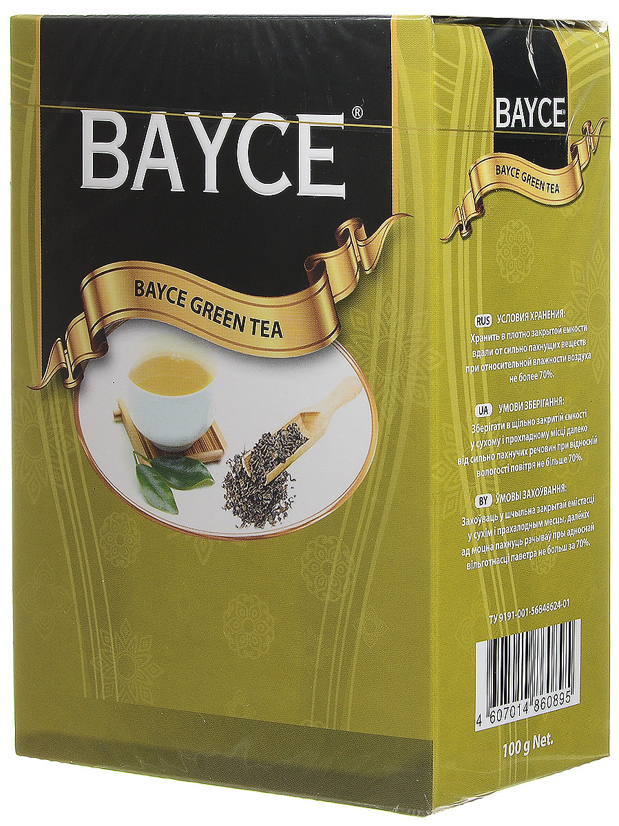 Bayce зеленый листовой чай, 100 г0120710 Bayce зеленый листовой чай, 100 г0120710Превосходный зеленый чай Bayce, собранный на чайных плантациях Китая. Приятный вкус и целебные свойства делают этот сорт чая особенно привлекательным.